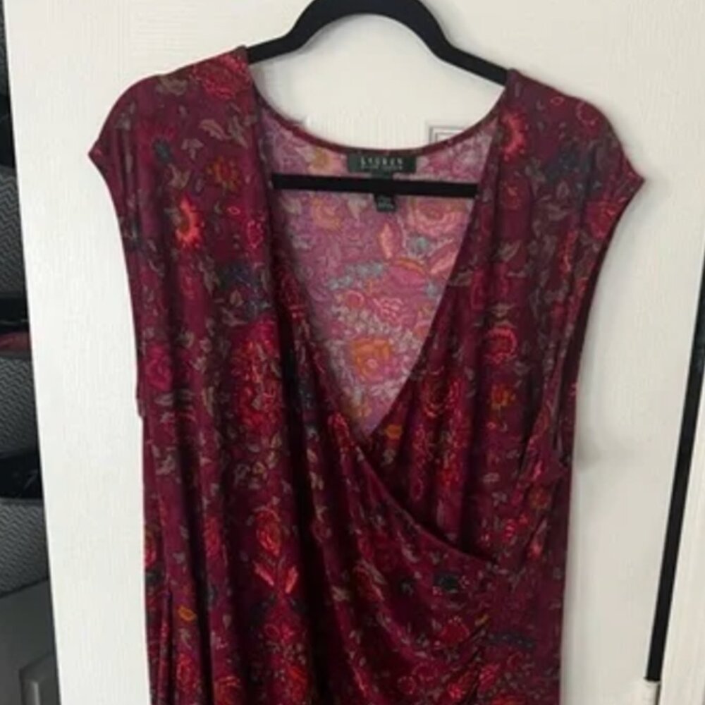 Ralph Lauren floral printed dress